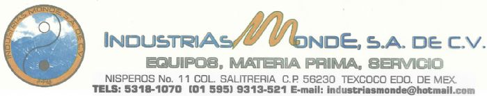 INSTALACIONES DE EQUIPO DE PROCESO, INSTALACIONES ESPECIALES